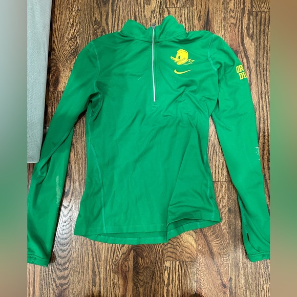 Tops Authentic Nike Oregon Track And Field Quarter Zip Poshmark